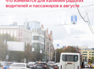 Август принесёт ряд изменений для автомобилистов и пешеходов