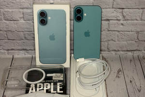 iPhone 16 128GB бирюзовый
