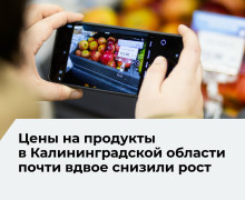 В Калининградской области в марте 2026 года замедлился рост потребительских цен