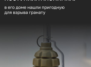 В Забарье у пенсионера изъяли боевую гранату Ф-1