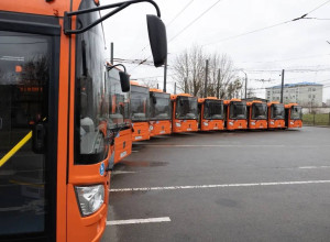 С 1 мая на маршруте №22 в Калининграде появятся 12 новых автобусов