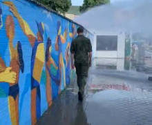 На Северном вокзале в Калининграде произошла утечка воды