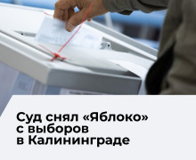 Суд в Калининграде отменил регистрацию списка «Яблока» на выборах в областной парламент