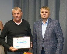 В Светлогорске отметили спасателей, спасших пятерых тонущих в море
