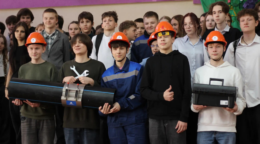 Более тысячи школьников посетили профориентационные занятия «Классный Профи-Тур» от Водоканала