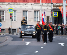На площади Победы в Калининграде прошёл парад в честь 81-й годовщины Победы