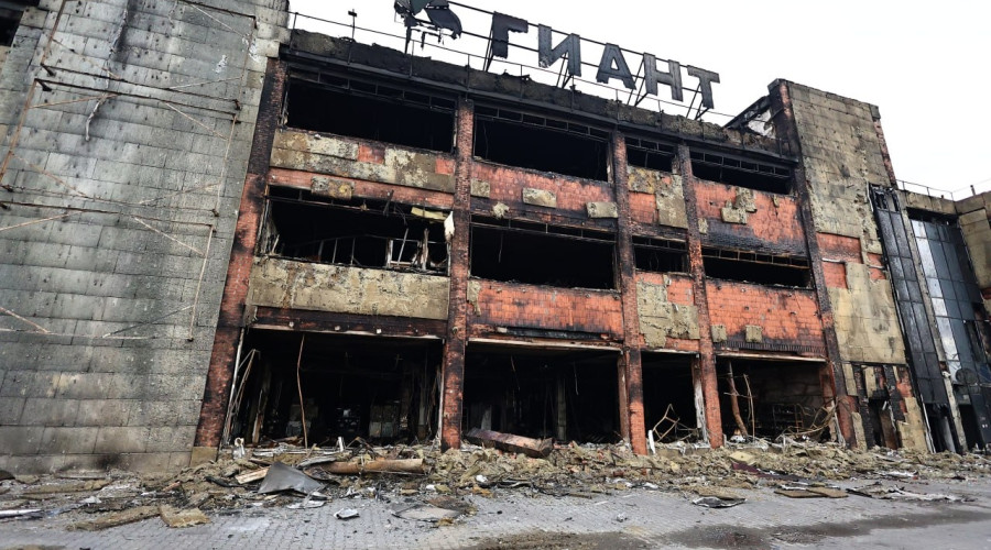 Полиция назвала предварительную причину пожара в ТЦ «Гиант» и возбудила уголовное дело