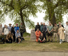 На Балтийской косе открыли сквер морской авиации: от гидросамолётов до Су-33