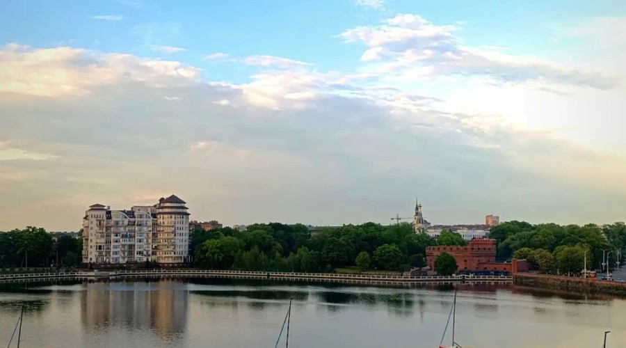 Верхний пруд в Калининграде: тишина и спокойствие в центре города