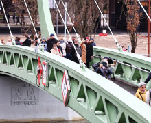 В Калининграде состоялось открытие пешеходного моста от парка «Юность» на остров Канта