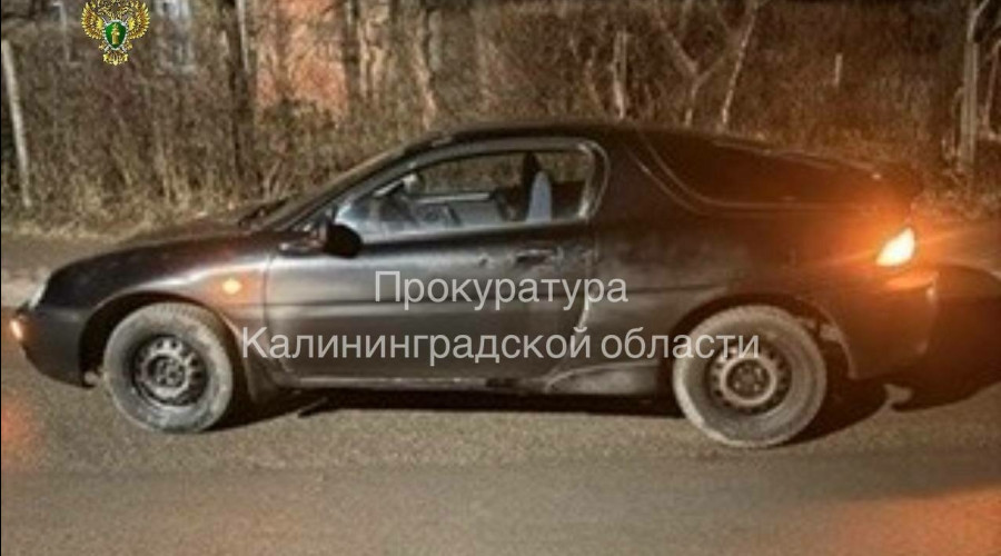 В Гвардейском районе автомобиль изъяли у водителя за повторное управление в нетрезвом виде