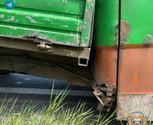 В Калининграде установили владельца грузовика с техническими неисправностями