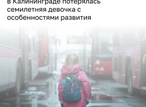 В Калининграде нашли пропавшую девочку с задержкой развития