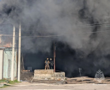 На улице Камской в Калининграде произошел пожар на складских помещениях