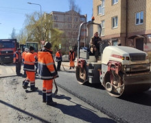 Первый этап капремонта улицы Летней в Калининграде подходит к завершению