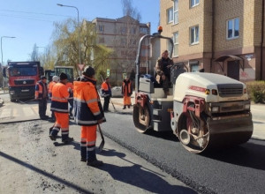 Первый этап капремонта улицы Летней в Калининграде подходит к завершению