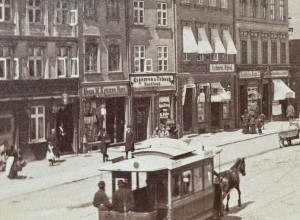 Конка в Кёнигсберге: как выглядел общественный транспорт на улице Штайндамм в 1887 году