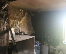 В Славском районе при пожаре пострадал ребенок