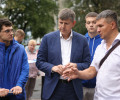 Андрей Кропоткин обсудил с жителями Калининграда проблему контейнерной площадки на Портовой и Серпуховской