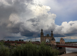 Кучевые облака над Советском: фоторепортаж