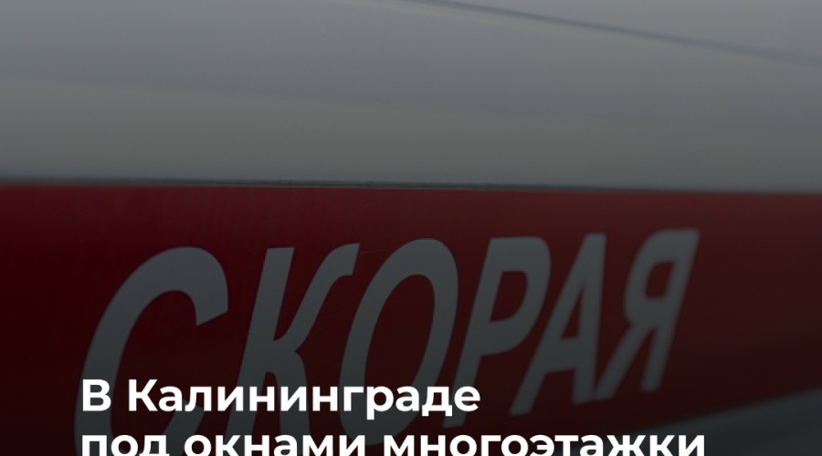 В Калининграде под окнами многоэтажки обнаружены тела трёх членов одной семьи