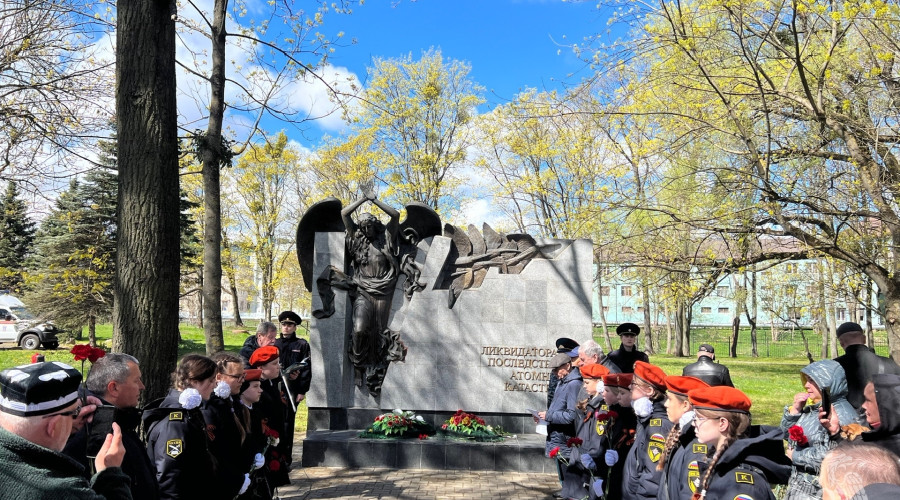 В Калининграде вспомнили ликвидаторов аварии на Чернобыльской АЭС