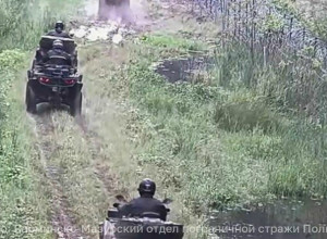 Пятеро граждан Польши задержаны за езду на квадроциклах в запретной зоне у границы с Калининградской областью
