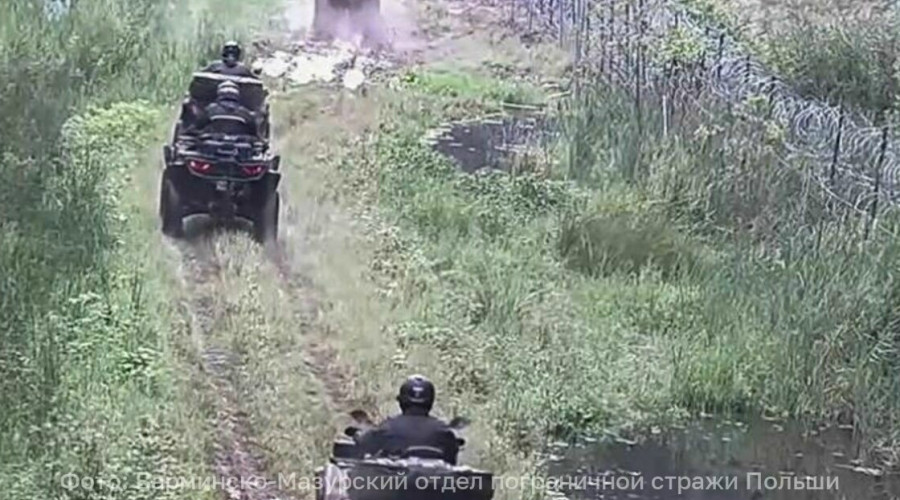 Пятеро граждан Польши задержаны за езду на квадроциклах в запретной зоне у границы с Калининградской областью