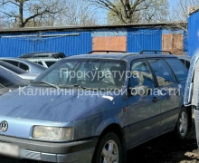 Житель Черняховска лишился автомобиля и водительских прав за повторное управление транспортом в состоянии опьянения
