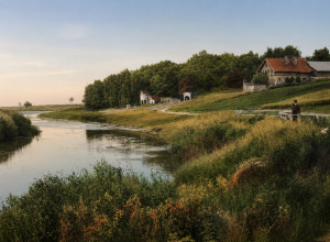 Вид на окраину Велау (ныне Знаменск) в начале XX века