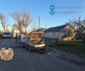 В Зеленоградском районе столкнулись автомобиль и мотоцикл, пострадали два человека