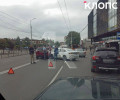 На улице Горького в Калининграде произошло ДТП, движение затруднено