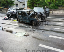 Пострадавший в массовом ДТП на Гвардейском проспекте калининградец рассказал о спасении из «Оки»