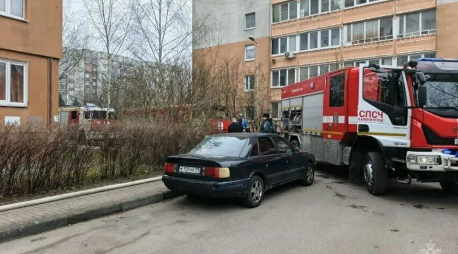 Пожар на Согласия: из калининградской многоэтажки спасли 45 человек, пострадали двое, включая ребенка