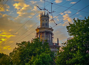 Калининград в вечернее время