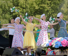 В Черняховске прошел фестиваль «Цветы России»