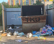 Мусорка на Минской отправилась в гости к сестре на улицу Согласия
