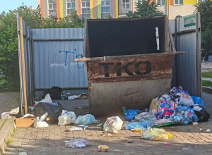 Мусорка на Минской отправилась в гости к сестре на улицу Согласия