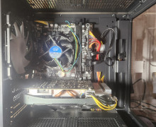 Компьютер с видеокартой GTX1660 Super, процессором Intel i5 6600 и SSD 256 гб