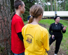 Дятлова оценила первый палаточный лагерь Калининграда: «Пати-тент — это хорошо»