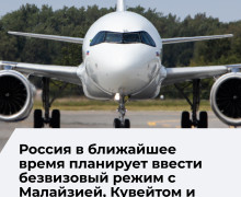 Россия обсуждает безвизовый режим с Малайзией, Кувейтом и Бахрейном