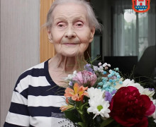 Труженица тыла Людмила Мацулевич из Светлогорска отметила 99-летие