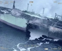 Украина атаковала российский газовоз «Арктик Метагаз» в Средиземном море беспилотными катерами