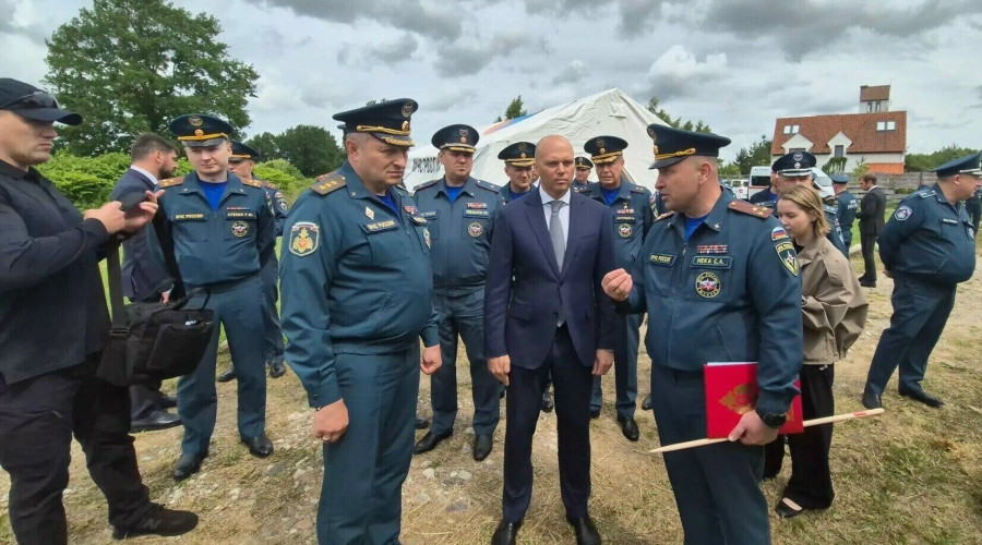 В Калининградской области возведут военный городок спасательного формирования МЧС