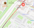 Массовое ДТП в центре Калининграда у Морского бизнес-центра
