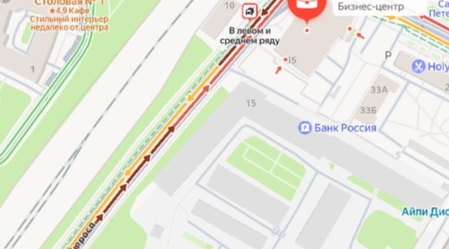 Массовое ДТП в центре Калининграда у Морского бизнес-центра