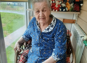Жительница Гурьевска Александра Буймистр отметила 98-летие