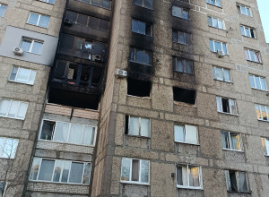 Последствия ночного возгорания на улице Инженерной