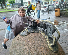 Сразу рванули на море: туристы из Петербурга рассказали, как путешествовали по Калининградской области с 8-летним сыном