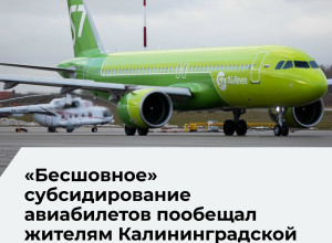 Губернатор: финансирование субсидий на авиаперевозки станет бесшовным